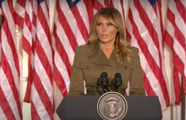 Melania urges Americans to 'take chance on Donald again'